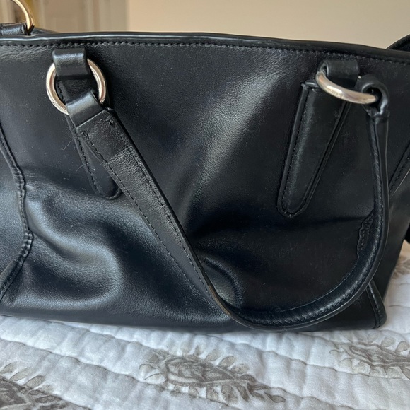 Coach Black Leather Mini Crosby Carryall Bag - Picture 8 of 10